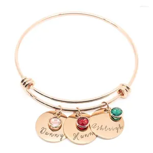 Charme pulseiras personalizadas pulseira nome jóias artesanais gravadas combinando para mulheres