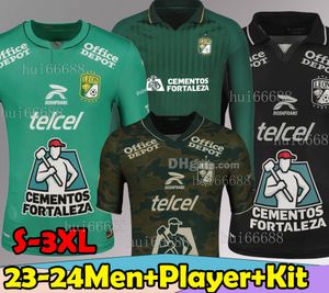 23/24 Liga MX Club Leon Soccer Jerseys 2023 2024 Davila Campbell Montes Moreno Mena Luis Castillo Yorio Tesillo Ramirez Men Home Away Football Shirt