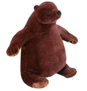 Djungelskog Bear 큰 테디 베어 플러시 장난감 박제 동물 부드러운 장난감 인형 아기 아기 소년 100cm 39 인치 인치 인치 8289721