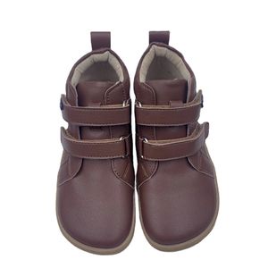 TipsieToes Top Brand Barefoot Genuine Leather Baby Toddler Girl Boy Kids Shoes For Fashion Spring Autumn Winter Ankle Boots 240103