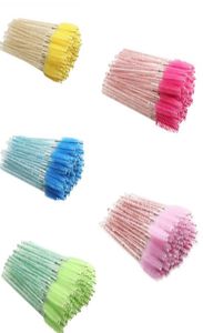 Crystal False Eyelashes Brush Diamond Handle Brush Mascara Wands Applicator Cosmetic Disposable makeup brushes 50 pcs a pack9741564