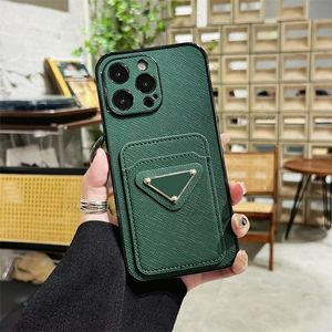 Luxury Designer Wallet Phone Cases For iPhone 15 Pro Max 14Plus 11 12 13Pro 11 Pro X XS Max XR 7 8 Plus SE Soft Silicone Wallet Card Holder Triangular nameplate Case Cover