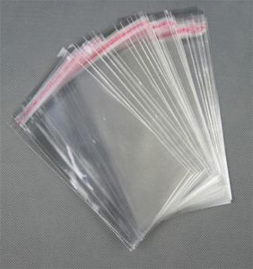 PE Clear Resealable Cellophane OPP Poly Bags Transparent OPP Bag Packing Plastic Påsar Självhäftande tätning 46 cm 610cm1420cm 109696988
