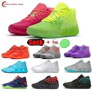 LaMelos Ball MB.01 Scarpe da pallacanestro Scarpe da ginnastica da uomo Galaxy Beige Queen Buzz City Rick e Morty Sky Blue Black Blast Purple cat