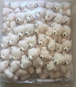 Kawaii małe misie misie nadziewane pluszowi z łańcuchem 12 cm Teddybear Mini Bears Bears Plush Toys Difts 2010273447348