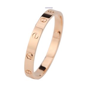 High quality Edition Bracelet Light Luxury Car tires's New January 23 Screw Non Detachable LOVE Series Rose Gold With Original Box