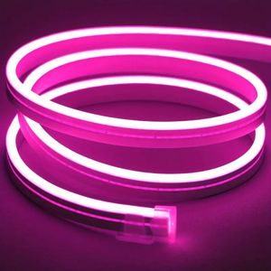 1 Rolle 3 m/9,8 ft USB 5 V IP65 wasserdichter flexibler Silikon-Neonlichtstreifen, einfarbiger LED-Streifen mit Temperaturschalter, für Party- und Outdoor-DIY-Dekoration.