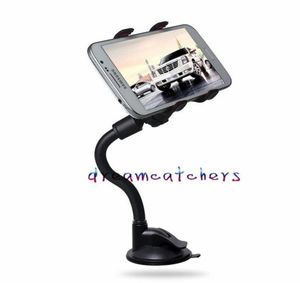 Universale braccio lungo girevole a 360 gradi parabrezza per auto flessibile supporto a ventosa supporto girevole per iPhone Samsung LG cellulare ph6377616