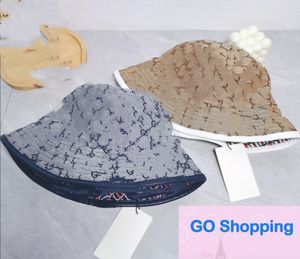Kadınların kovası şapkası Japon tarzı sanatsal mektup, kova şapkası dış mekan tüm eşleşen düz üst güneş koruma güneş şapkaları