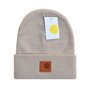 Gorro de malha de inverno feminino, gorro de lã grosso e quente, gorro de pele sintética, gorro feminino gz08