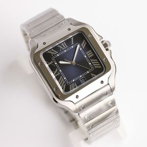 Męskie zegarek Wysokiej jakości designerskie zegarki Stylowe kwadratowe miłośnicy mężczyzn i kobiet Watch Mechanical Automatic Watch 904L Sapphire Sapphire Waterproof z pudełkiem
