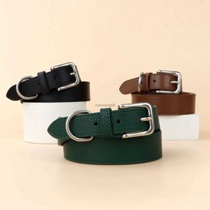 Belts Fashionable top layer cowhide waist seal genuine leather lychee pattern belt wide waistband women's coat belt