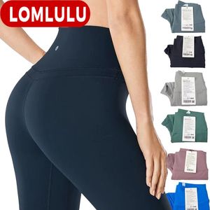 lu Yoga Damen Designer lu Yoga-Hosen Fitness-Strumpfhosen Flexibilität Hip Lift T-Jogginghose Lauftraining