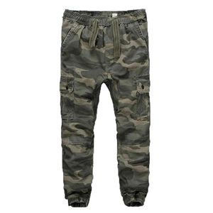 Pantaloni Moda Camo Joggers Pantaloni cargo Uomo Casual Cotone larghi larghi Harem Pantaloni stile esercito militare Abbigliamento da esterno