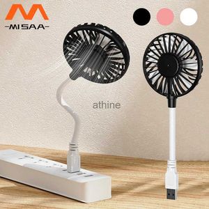 Electric Fans Portable USB Fan Mini Air Cooler Fan Summer Camping Office Table Fan Ventilador USB Cooling Fan For Power Bank Notebook Computer YQ240104