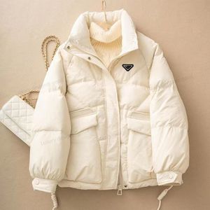 Frauen Down Jacke Wintermantel Luxusdesigner Pufferjacken lässige Reflexion Frauen Kapuze -Strickjacke Reißverschluss