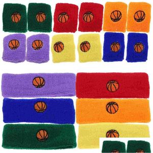 Поддержка запястья Спортивные подтяжки Детский бадминтон Баскетбол Волейбол Дышащие защитные повязки на голову для мужчин Вечерние сувениры Drop D Dhsba