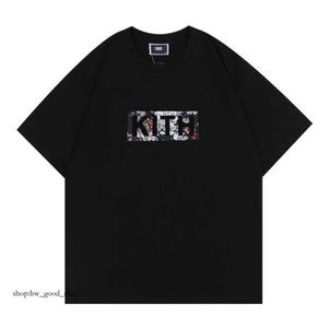 KITH Tシャツ特大2022ニュートーキオシブヤTメンズ女性高品質のストリートビュー印刷S TEEトップスローズオモロッカタイルティー308