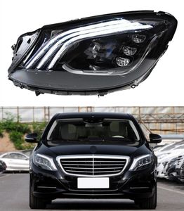LED Daytime Running Head Light för Benz W222 bilstrålkastare 2013-2020 Turn Signal High Beam Projector Lens