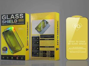 9D Tempered Glass Screen Protector Saver Full Coverage For iPhone 14 13 12 11 Pro Max X XS XR 6 7 8 Plus With Retail Package9212126