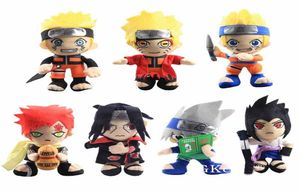 20cm Anime Plush Toys Cool Gaara Hatake Kakashi Uchiha Itachi Sasuke Soft Stuffed Dolls Christmas Gifts Kids Toys8119124