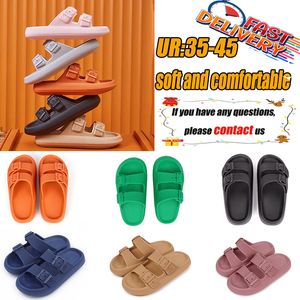 Slippers Men's Slides Summer Flip Flops Man Clappers Indoor Cloud Slipper EVA House Shoes Women Platform Beach Sandals Fashion eur35-45