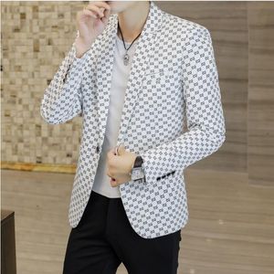 Mens Suits Blazers Western Clothing Designer Men Classical Letter Print Blazer Autumn Luxury Outwear Coat Slim Fit Letter Blazer