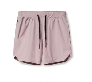 Männer Yoga Sport Lulus Shorts Fünfte Hose Outdoor Fitness Schnell trocknend Reißverschlusstasche hinten Einfarbig Lässig Laufen Lululemens Tops Qualität Rabatt Mode 99