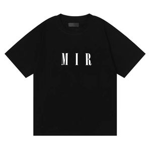 mens t shirt designer t shirt mens tees amaris t-shirt pure cotton breathable street wear summer fashion shirt with letter print couples wearing the same clothing