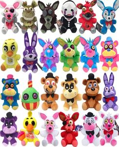 favore di partito Gioco Five Nights at Freddy039s FNAF Peluche Bambola di pezza Animale morbido Freddy Bear Foxy Springtrap Plushie Figura 8578700