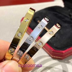 Hochwertige Autoreifen, 18 Karat Gold, Weihnachtsgeschenk, Armband, Schmuck, Schraube, Liebesnagel, Damenmode, vergoldet, 18 Karat Rose, Netzrot, hell, luxuriös, koreanisch, mit Originalverpackung