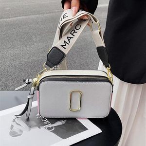 Designer Women Bags New 2022 Contrast Color Small Square Bag Trend Letter Single Shoulder Messenger Bags Whole 20-12-7cm M003335p