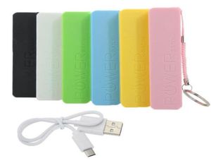 Färgglada parfymkraftbank USB Extern Backup Batteriladdare PowerBank Mini Mobile Power för all smart telefon6359287