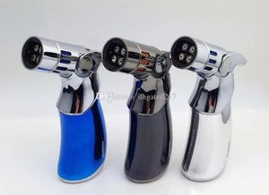 Lighters Metal Flame Butan Torch Jet Torch Lighter Jobon Blow Lighters Kitchen Butan Butan Butan do napędu Lżejsze mikro kulinarne Torch Dhl Free Shi