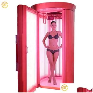 Other Health & Beauty Items Super Commercial Salon Vertical Solarium Uv Collagen Capse Hine Standing Tanning Bed Tan Sunbed Bronze Ski Dhfcp