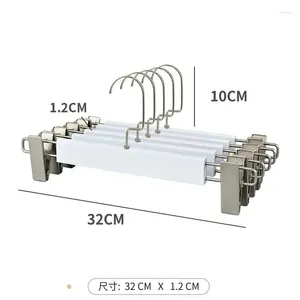 Вешалки металлические противоскользящие для взрослых, пальто, брюки, зажим для костюма, полка для хранения в шкафу, качественная деревянная вешалка для брюк, магазин одежды
