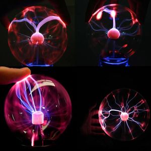 Lights New Magic USB Glass Plasma Ball Sphere Lamp Light Party Black Base Bicycle Light August28