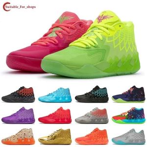 Ramal Bauer MB.01 Mens Basketball Shoes Queen City Women Mandarin Duck زوجين أحذية الاحتكاك مع الأحذية الرياضية غير الرسمية الأحذية الرياضية الفعلية القتالية الأحذية الرياضية