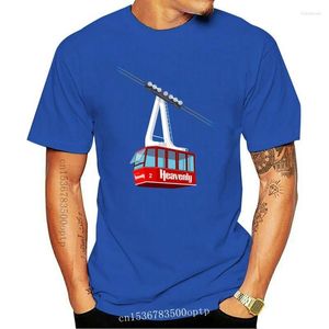 Camisetas masculinas Camiseta masculina Heavenly Ski Resort Camiseta impressa Camiseta Top