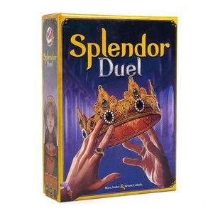 Crafts Atacades Splendor Duel Deluxe Board Game Strategy Card Game para crianças e adultos, entretenimento noturno de jogo familiar divertido