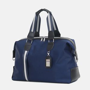 Grande capacidade sacos de viagem à prova dwaterproof água bolsa de ombro para mulheres moda carryon bagagem duffel bolsa bolsa crossbody 240125