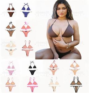 Buckle Lace Bikinis Hipster Padded Push Up Women039s Designer Swimsuits Outdoor Bandage Beach Indoor Bathing Luxury Wear8238632