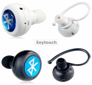 Ultra micro 35 mm wtyczka do uszu mini słuchawkowy zestaw słuchawkowy Bluetooth 40 stereo douszne uniwersalne bezprzewodowe ręce słuchawki Earhook Sardhphone3964091