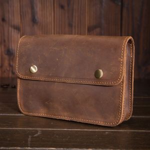 Fanny Waist Bag Men Genuine Leather Belt Bum Leg Hip Packs for Mini Multi Phone Box Wallet and Purse Outdoor Coin Card Pouch 240103