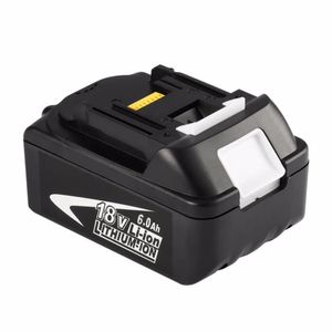 Batterier Nya bärbara 18V laddningsbart batteri 6Ah 6000mAh Liion Batteriersättning Power Tool Batteri för BL1860