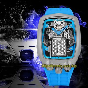 Orologi eternity Ultimi prodotti Quadrante con motore a 16 cilindri super funzionante EPIC X CHRONO CAL V16 Orologio automatico da uomo in acciaio inossidabile 316L S201F