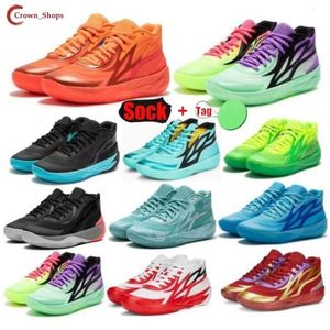 MB.02 Lamelo Ball Basketball Shoes Queen City Fashion Stable Treptable Combat Air Cushion لأحذية الرياضة التدريبية للرجال