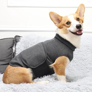 Vestuário para cães anti-conforto roupas para cães de estimação respirável macio colete envoltório camisa fechamento ansiedade alívio calmante casaco roupas XS-XL