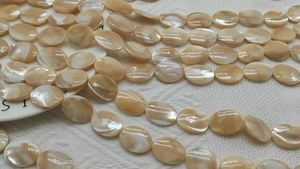 Lose Edelsteine Großhandel 18 25mm natürliche Perlmutt Muschel flache runde Form Perlen für Schmuckherstellung DIY