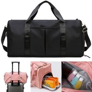 Sporttasche für Herren und Damen, für Training, Fitness, Schwimmen, Reisen, Gepäck, Handtasche, Yoga, Schultertasche, Schuhe, Aufbewahrung, wasserdicht, trocken und nass, Trennung 240104